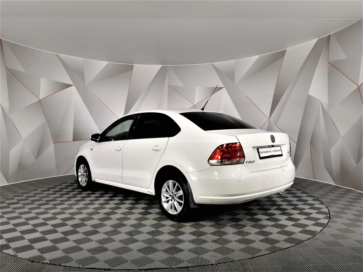 Volkswagen Polo 1.6 Tiptronic (105 л.с.) Trendline Белый в АВИЛОН. Слайд №4