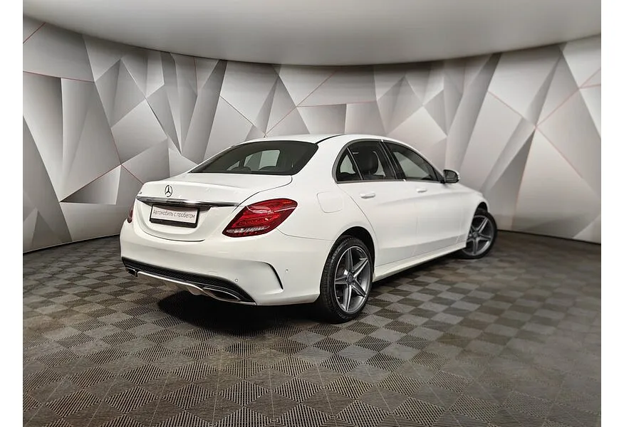 Mercedes-Benz C-Класс C 180 9G-TRONIC (150 л.с.) Sport Белый в АВИЛОН. Слайд №2