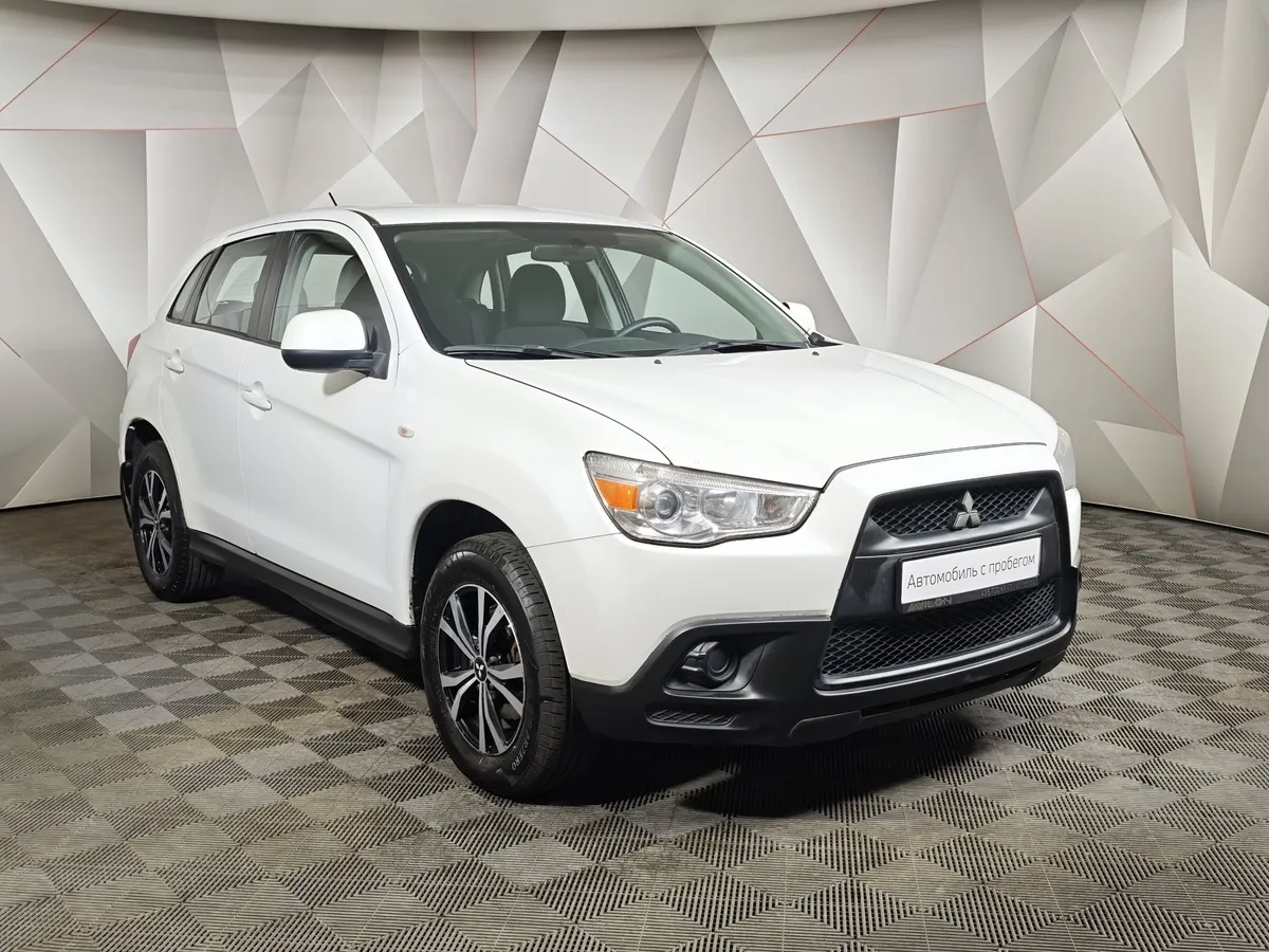 Mitsubishi ASX 1.8 CVT 2WD (140 л.с.) Белый в АВИЛОН. Слайд №3