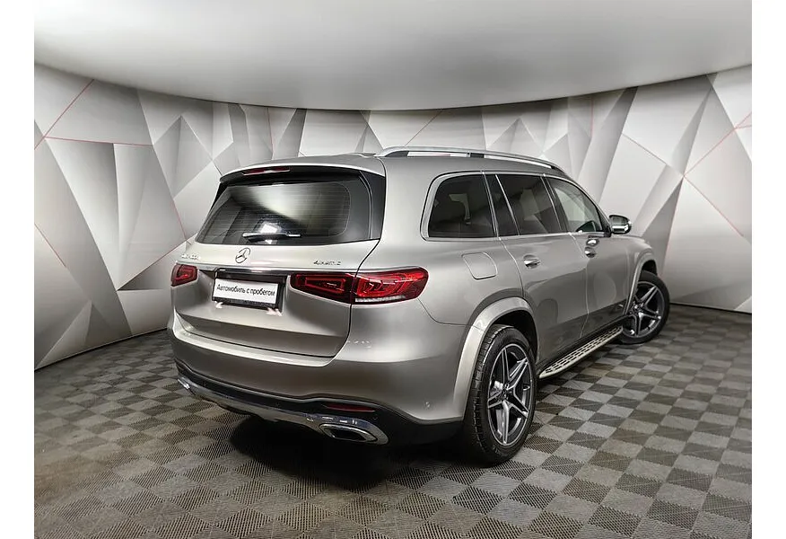 Mercedes-Benz GLS 400 d 9G-TRONIC 4Matic (330 л.с.) Premium Серебристый в АВИЛОН. Слайд №2