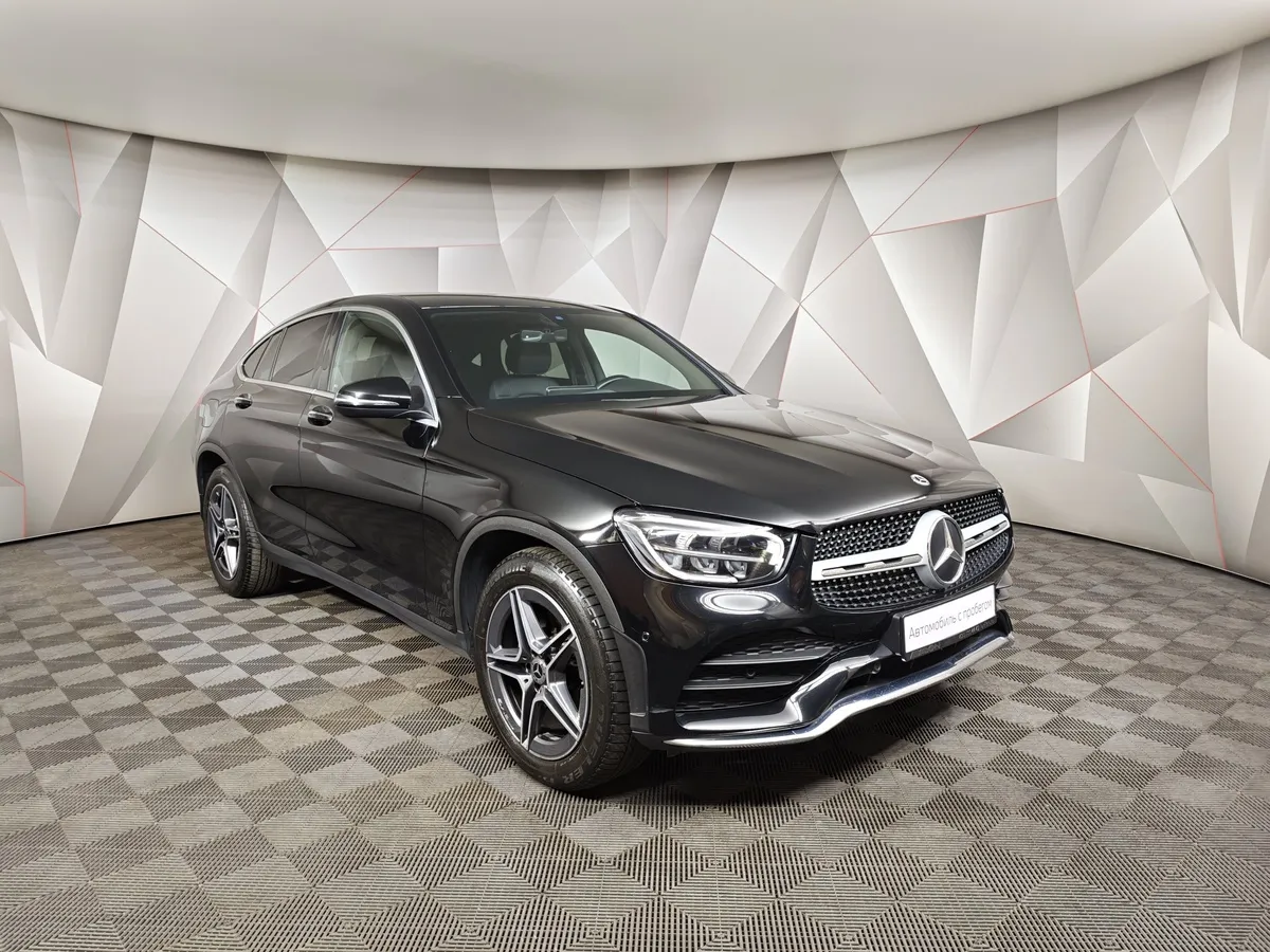 Mercedes-Benz GLC Купе 300 9G-TRONIC 4MATIC (249 л.с.) Sport Черный в АВИЛОН. Слайд №3