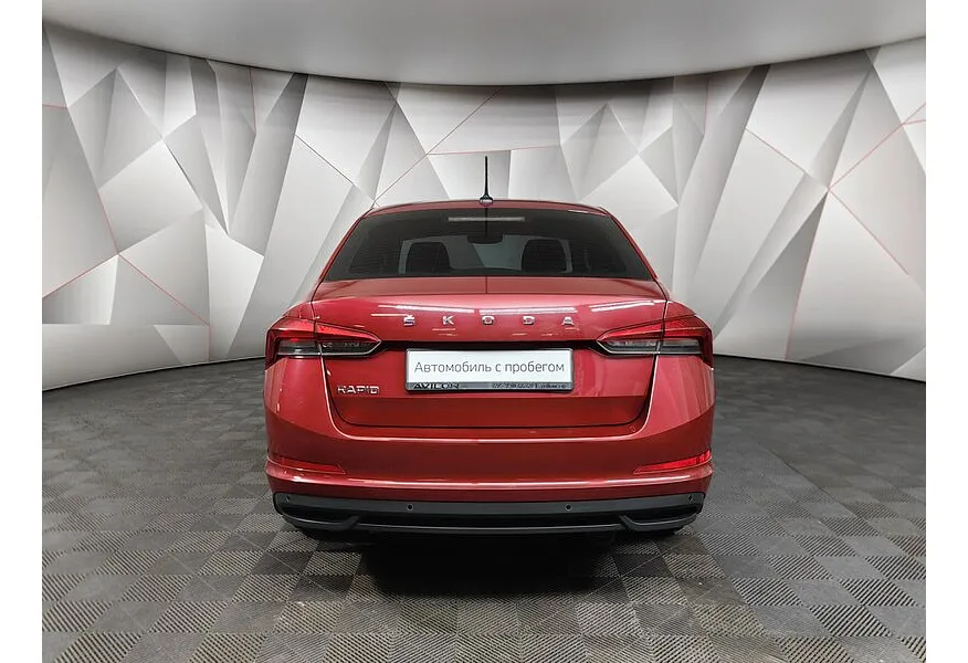Skoda Rapid 1.6 MT (90 л.с.) Красный в АВИЛОН. Слайд №6