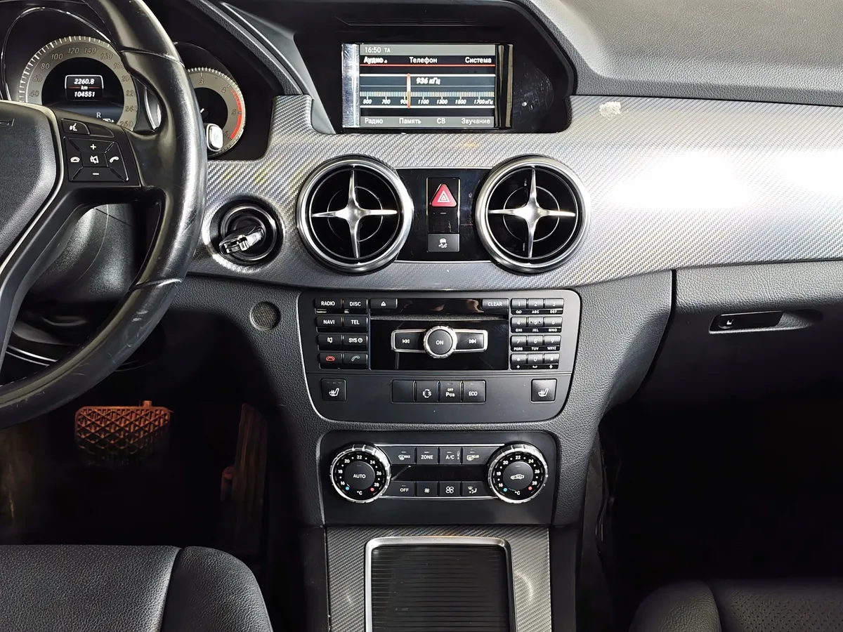 Mercedes-Benz GLK GLK 220 CDI 7G-Tronic Plus 4Matic (170 л.с.) Черный в АВИЛОН. Слайд №15