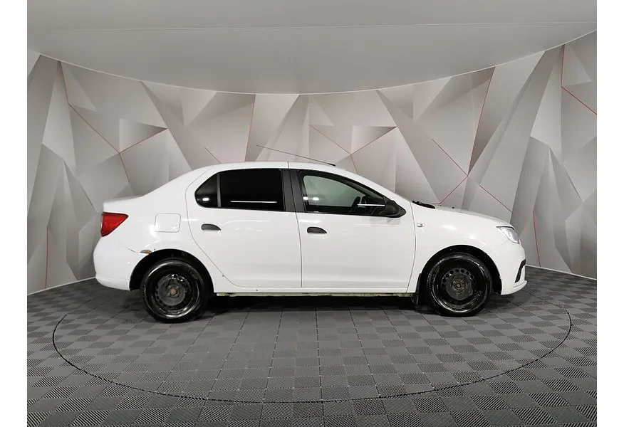 Renault Logan 1.6 MT (82 л.с.) Белый в АВИЛОН. Слайд №4