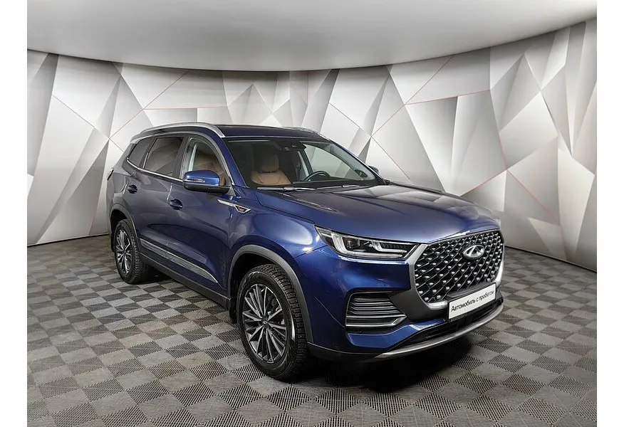 Chery Tiggo 8 Pro Max 2.0 AMT AWD (197 л.с.) Ultimate Синий в АВИЛОН. Слайд №3