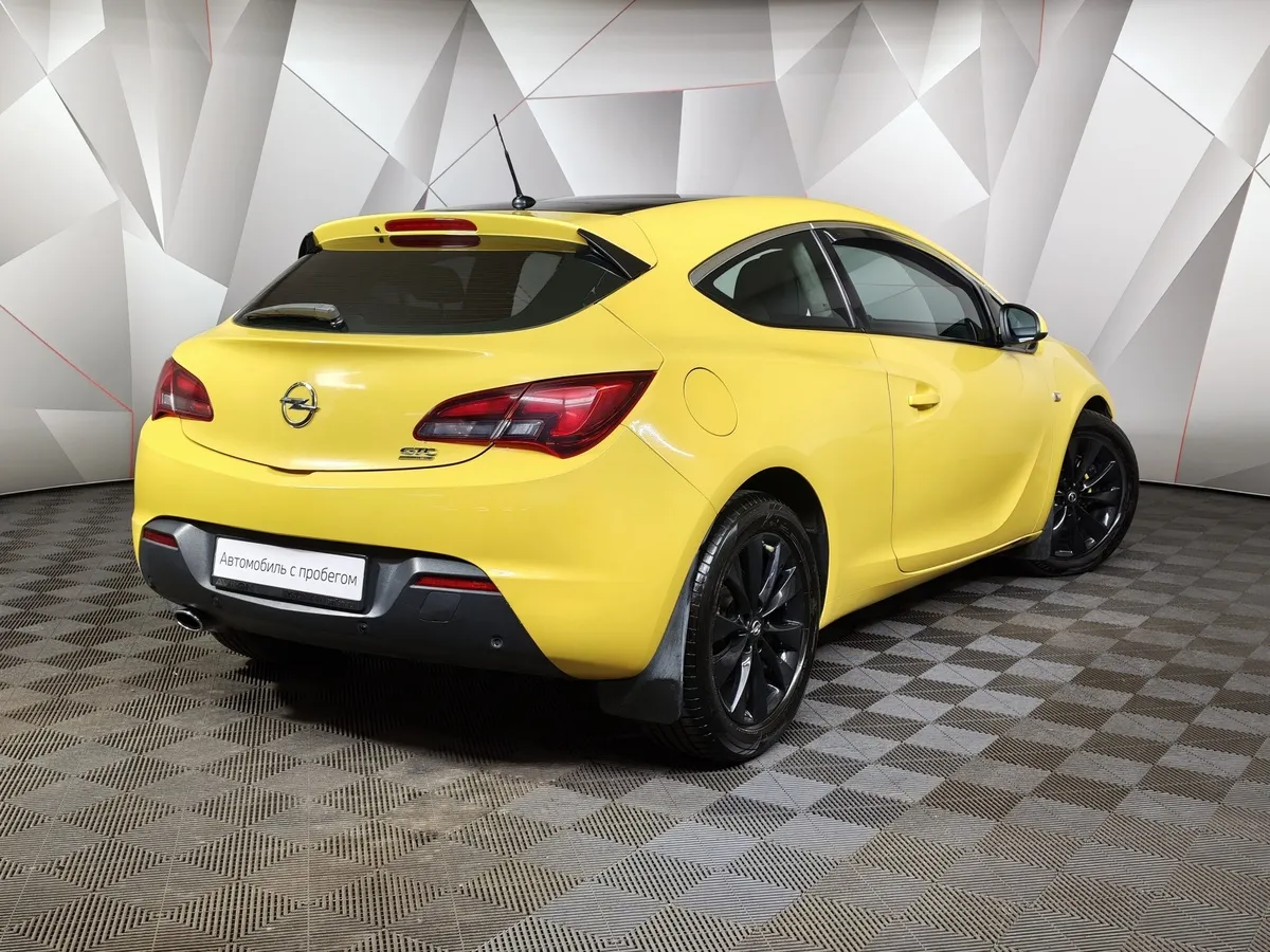 Opel Astra 1.4 Turbo AT (140 л.с.) Enjoy Желтый в АВИЛОН. Слайд №2