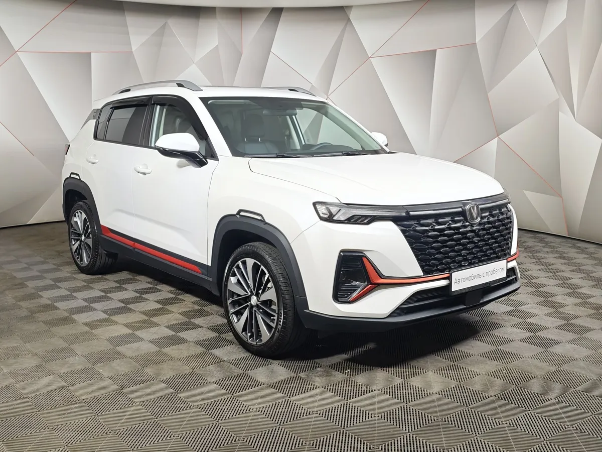 Changan CS35PLUS 1.4T 7DCT (149 л.с.) Tech Белый в АВИЛОН. Слайд №3