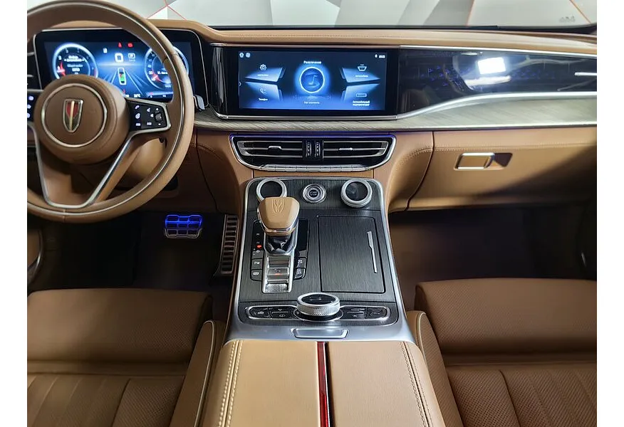 Hongqi H9 2.0T AT (245 л.с.) Deluxe   Коричневый в АВИЛОН. Слайд №14