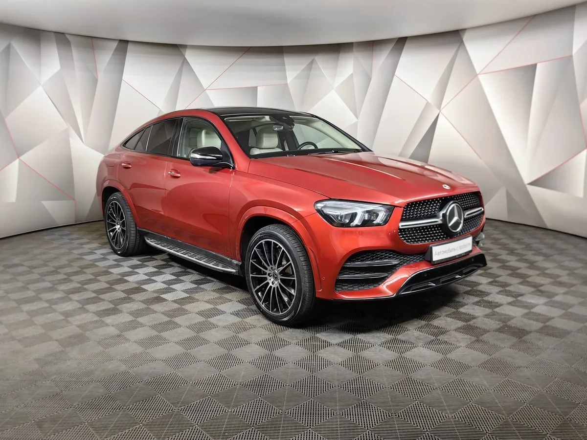 Mercedes-Benz GLE Купе 450 4MATIC 9G-TRONIC (367 л.с.) Красный в АВИЛОН. Слайд №3
