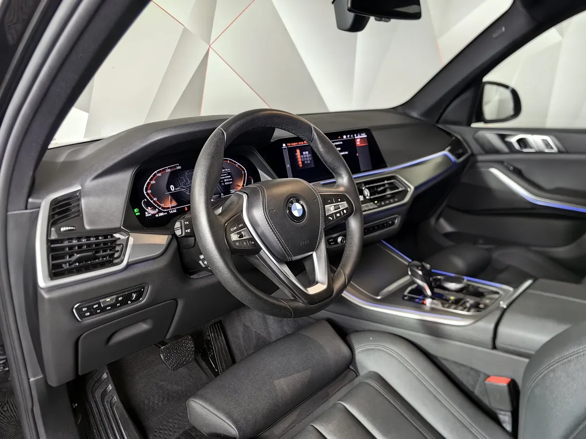 BMW X5 xDrive30d Steptronic (249 л.с.) Черный в АВИЛОН. Слайд №12