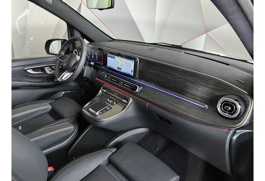 Mercedes-Benz V-Класс V 300 L3 4Motion 9G-Tronic (239 л.с.) Черный в АВИЛОН. Слайд №13