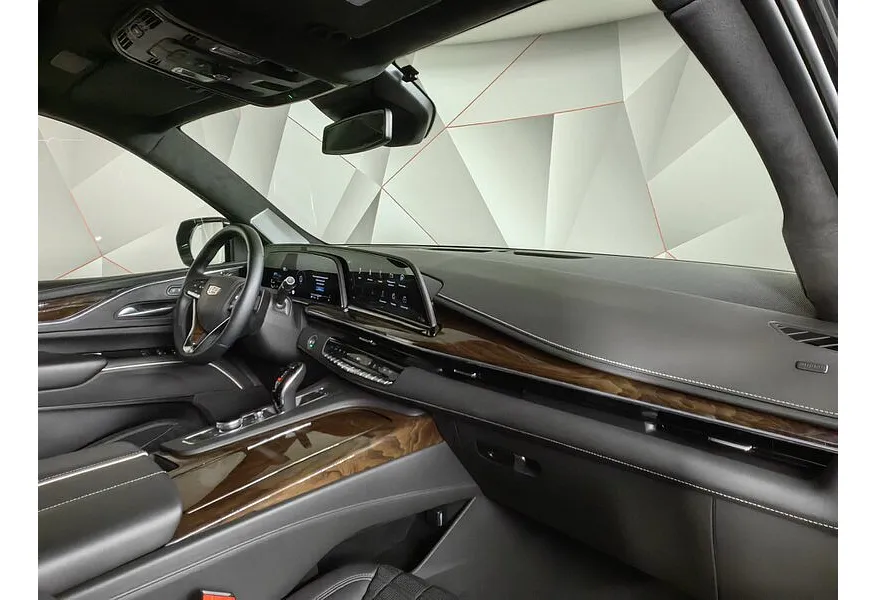 Cadillac Escalade 6.2 AT AWD (420 л.с.) Sport Platinum Черный в АВИЛОН. Слайд №13