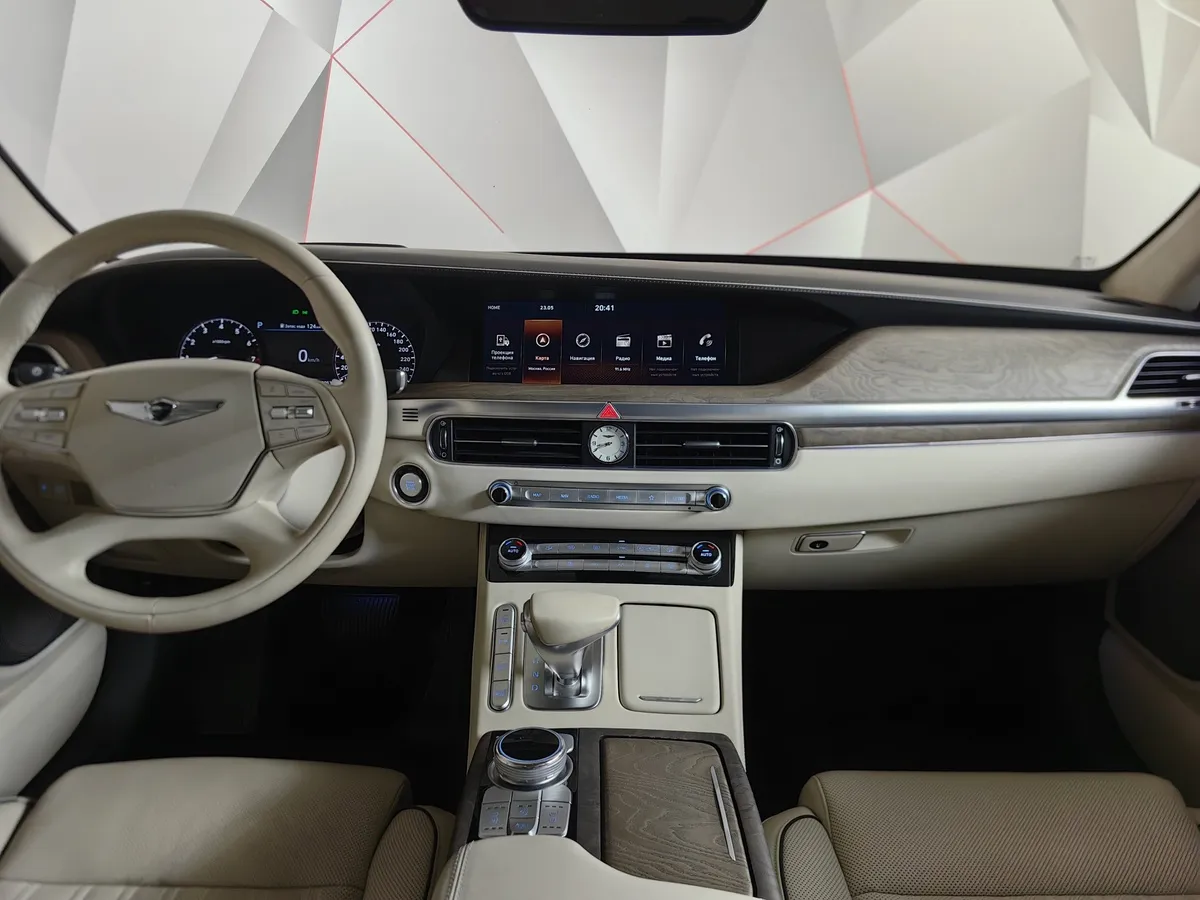 Genesis G90 3.8 GDI AT AWD (309 л.с.) Elite Черный в АВИЛОН. Слайд №15