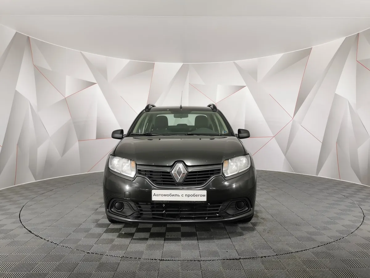 Renault Logan 1.6 MT (82 л.с.) Черный в АВИЛОН. Слайд №7