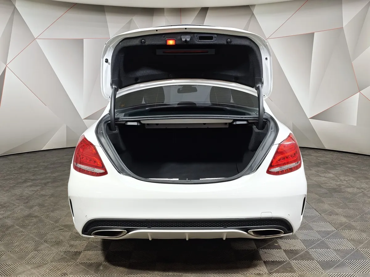 Mercedes-Benz C-Класс C 180 7G-Tronic Plus (150 л.с.) Белый в АВИЛОН. Слайд №12