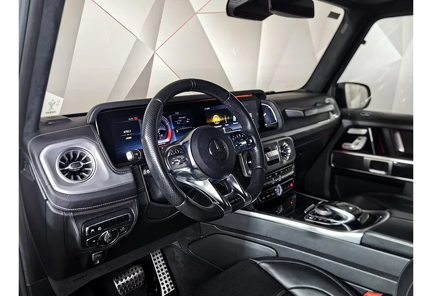 Mercedes-Benz G-Класс G 63 AMG Speedshift 4Matic (585 л.с.) Черный в АВИЛОН. Слайд №19