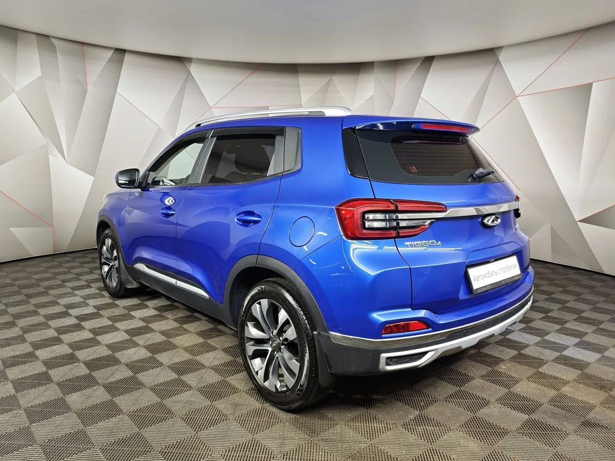 Chery Tiggo 4 2.0 CTV (122 л.с.) Techno Синий в АВИЛОН. Слайд №4