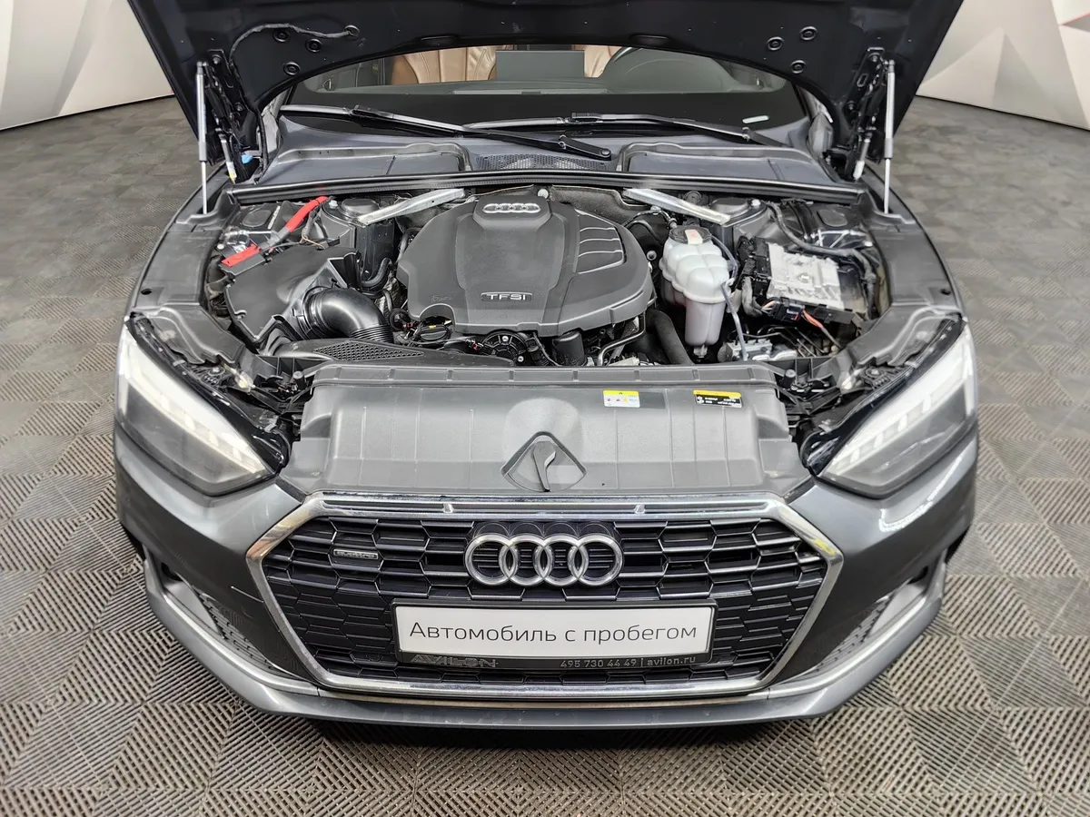 Audi A5 2.0 TFSI S tronic quattro (249 л.с.) Design Серый в АВИЛОН. Слайд №10
