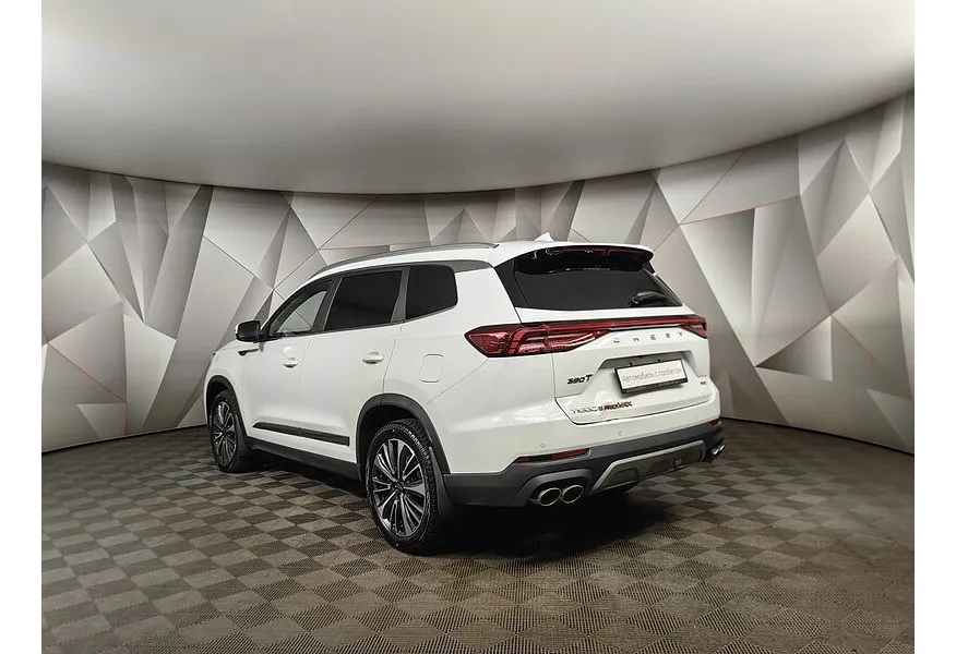 Chery Tiggo 8 Pro Max 2.0 AMT AWD (197 л.с.) Ultimate Белый в АВИЛОН. Слайд №4