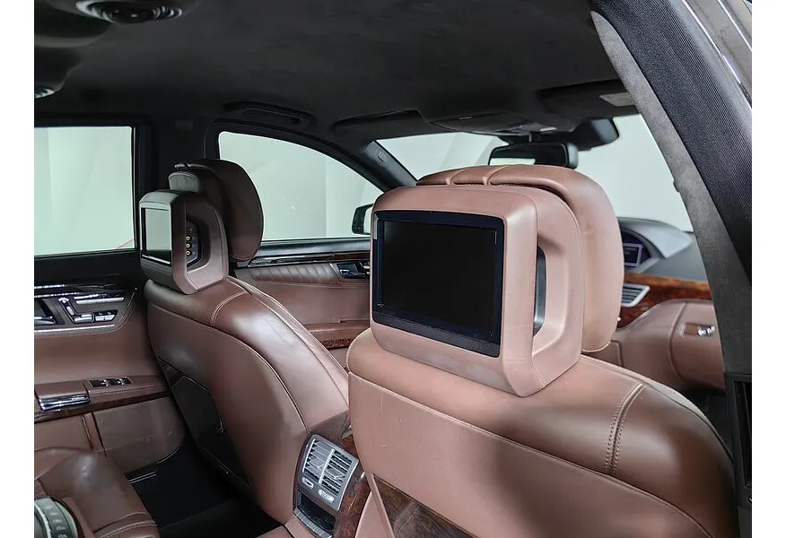 Mercedes-Benz S-Класс S 600 AT длинная база (517 л.с.) Черный в АВИЛОН. Слайд №21