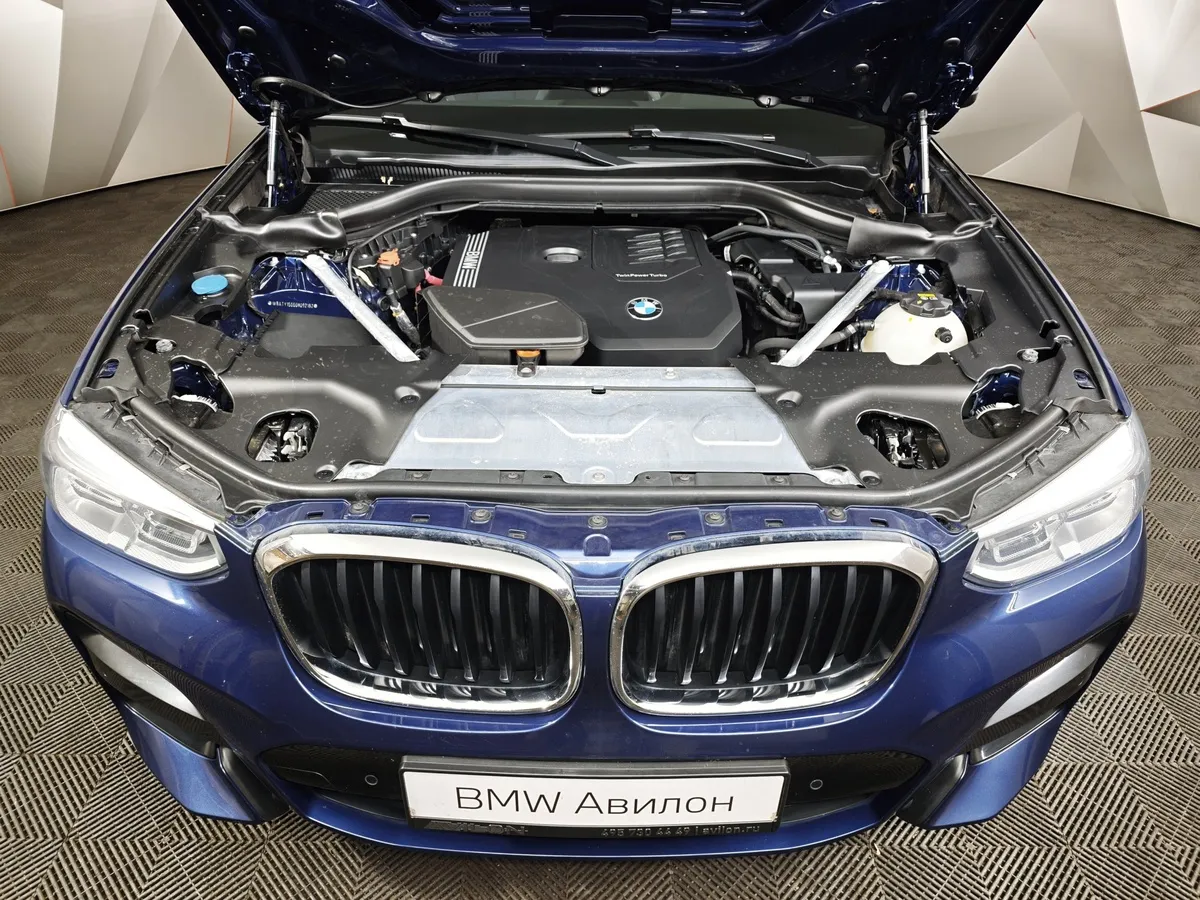 BMW X3 xDrive20i AT (184 л.с.) M Sport Белый в АВИЛОН. Слайд №10