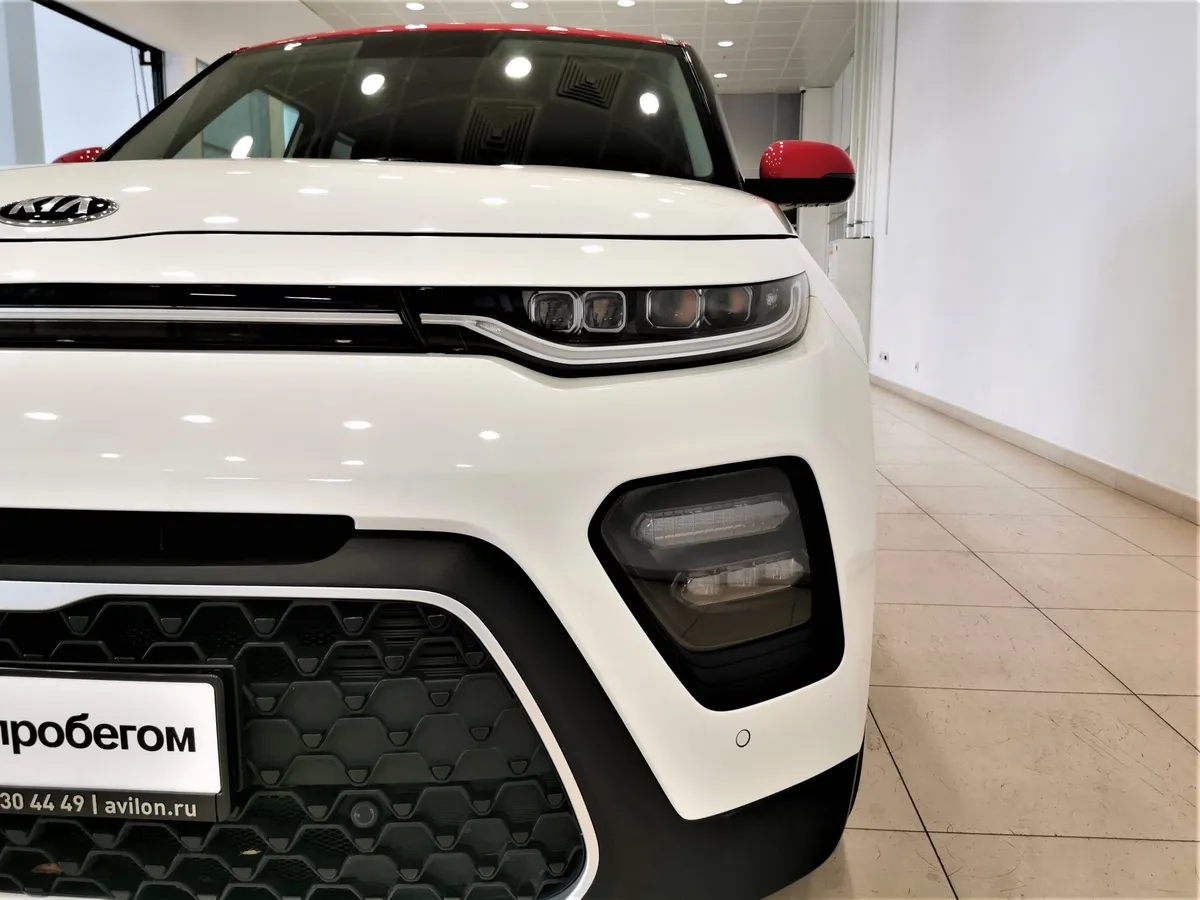 Kia Soul 1.6 MPI AT (123 л.с.) Prestige Белый в АВИЛОН. Слайд №10