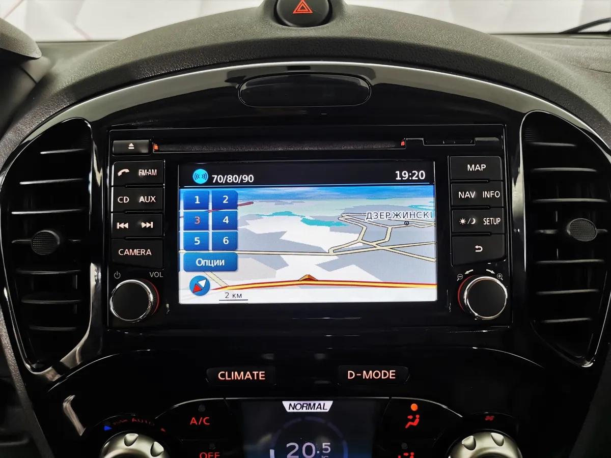 Nissan Juke 1.6 CVT (117 л.с.) Черный в АВИЛОН. Слайд №19