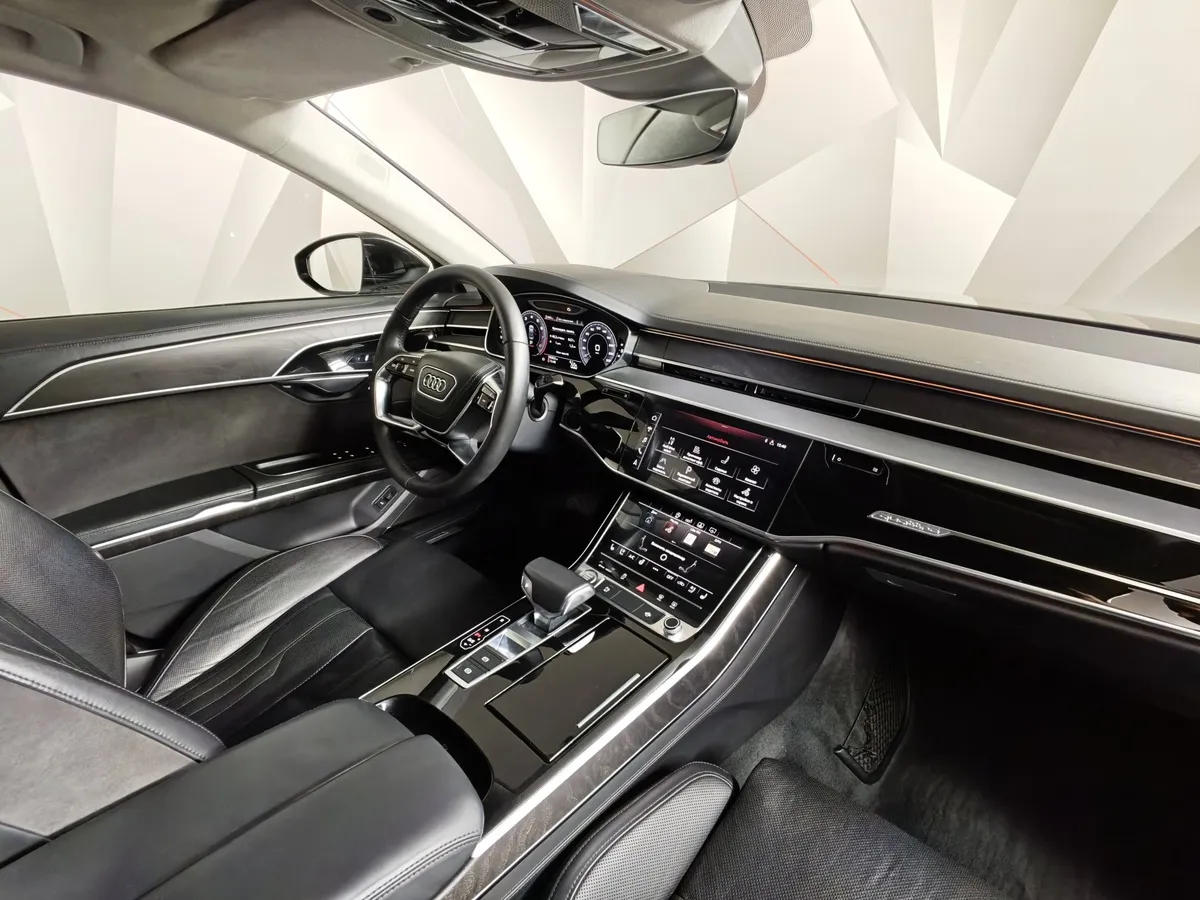 Audi A8 3.0 TFSI L tiptronic quattro (340 л.с.) Черный в АВИЛОН. Слайд №13