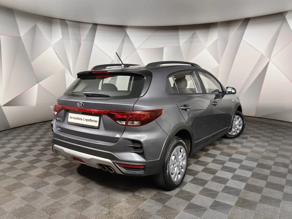Kia Rio X 1.6 AT (123 л.с.) Luxe Серый в АВИЛОН. Слайд №2