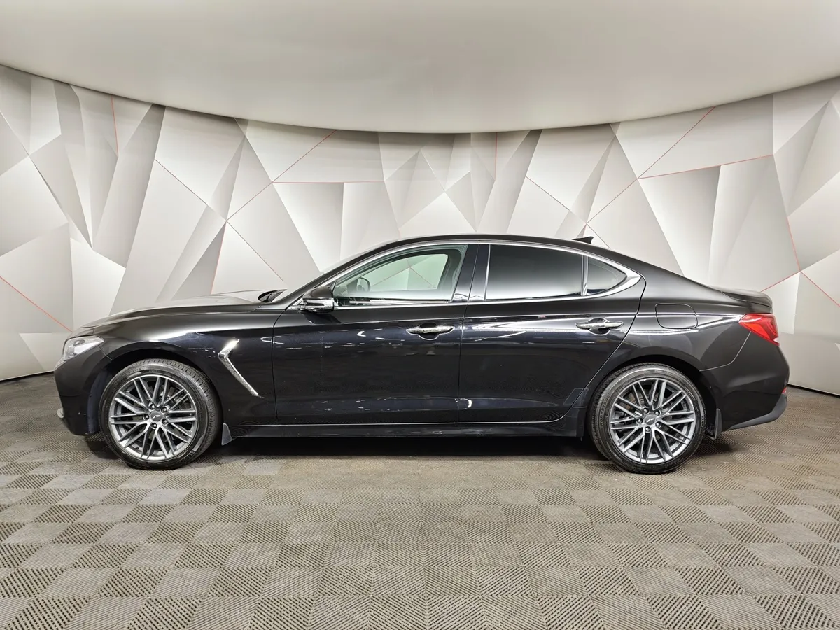 Genesis G70 2.0 T AT AWD (197 л.с.) Supreme + Panorama Черный в АВИЛОН. Слайд №5