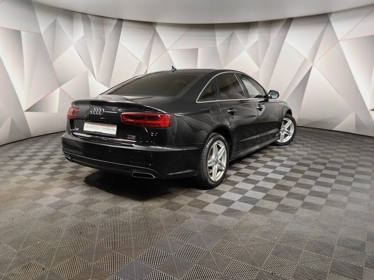 Audi A6 2.0 TFSI S tronic quattro (249 л.с.) Business Черный в АВИЛОН. Слайд №2