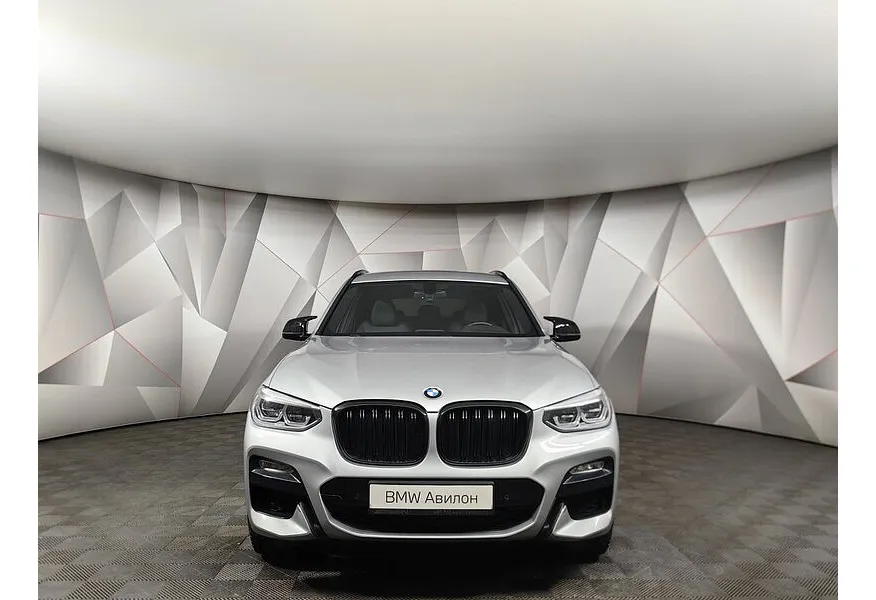 BMW X3 xDrive20d AT (190 л.с.) Серебристый в АВИЛОН. Слайд №3