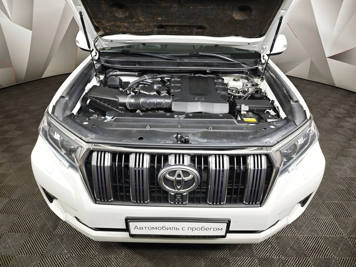 Toyota Land Cruiser Prado 4.0 AT AWD (249 л.с.) Белый в АВИЛОН. Слайд №11