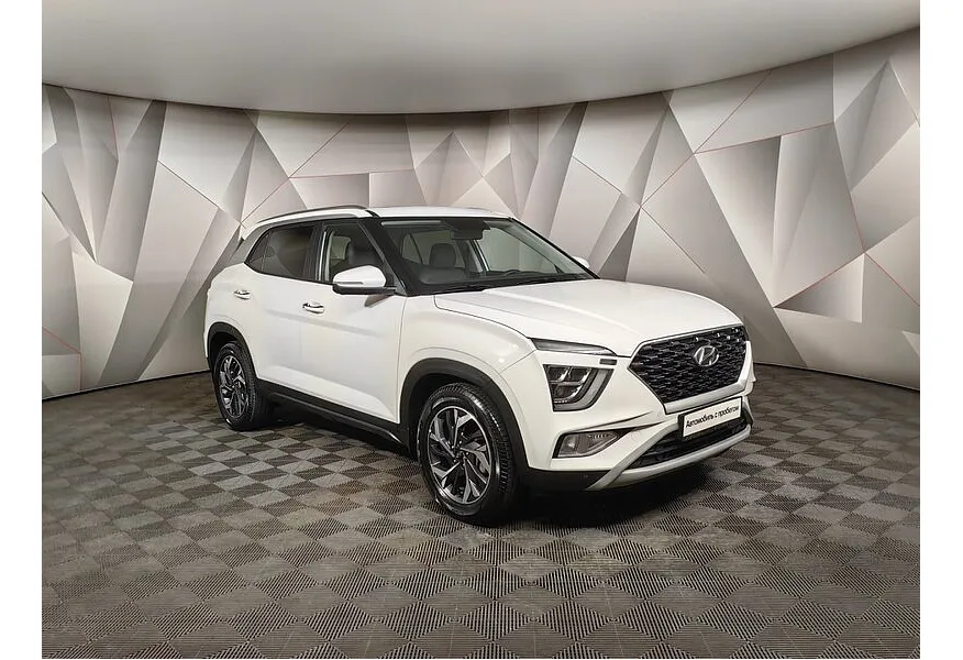 Hyundai Creta 2.0 AT 4WD (149 л.с.) Prestige Белый в АВИЛОН. Слайд №3