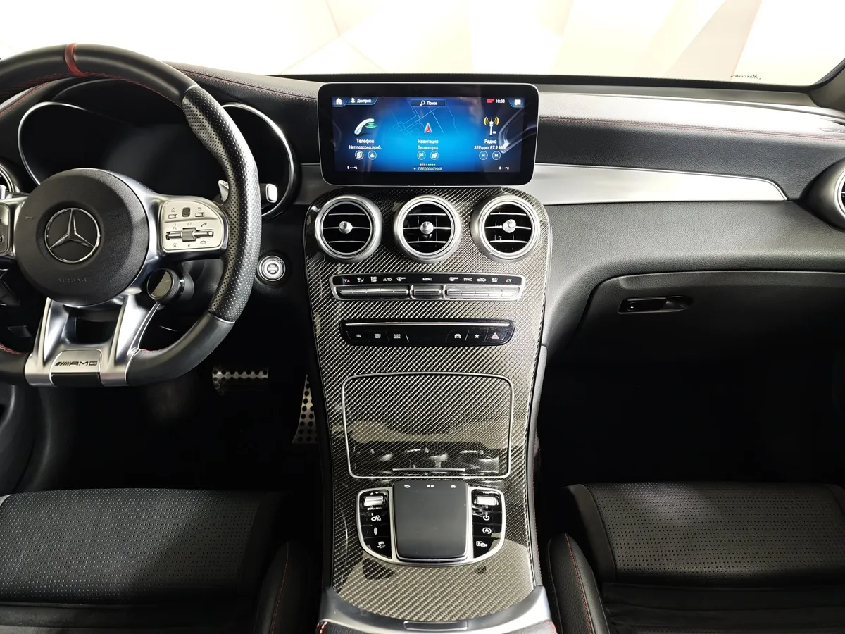 Mercedes-Benz GLC Купе 43 AMG 9G-TRONIC 4MATIC (367 л.с.) Особая серия Серый в АВИЛОН. Слайд №15