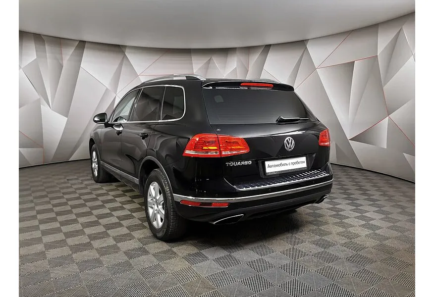 Volkswagen Touareg 3.6 FSI Tiptronic 4Motion (249 л.с.) V6 FSI Черный в АВИЛОН. Слайд №4