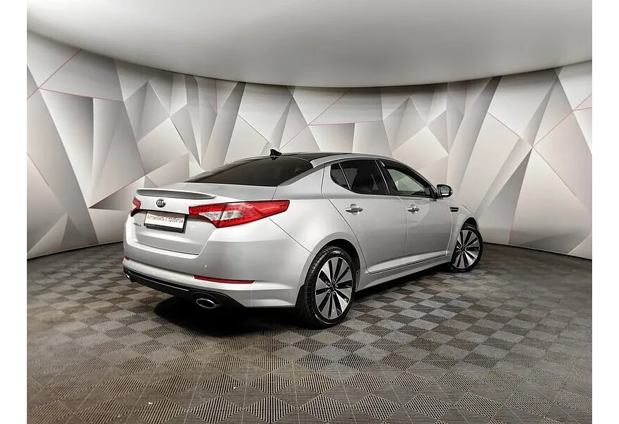 Kia Optima 2.4 MPI AT (180 л.с.) Premium Серебристый в АВИЛОН. Слайд №2