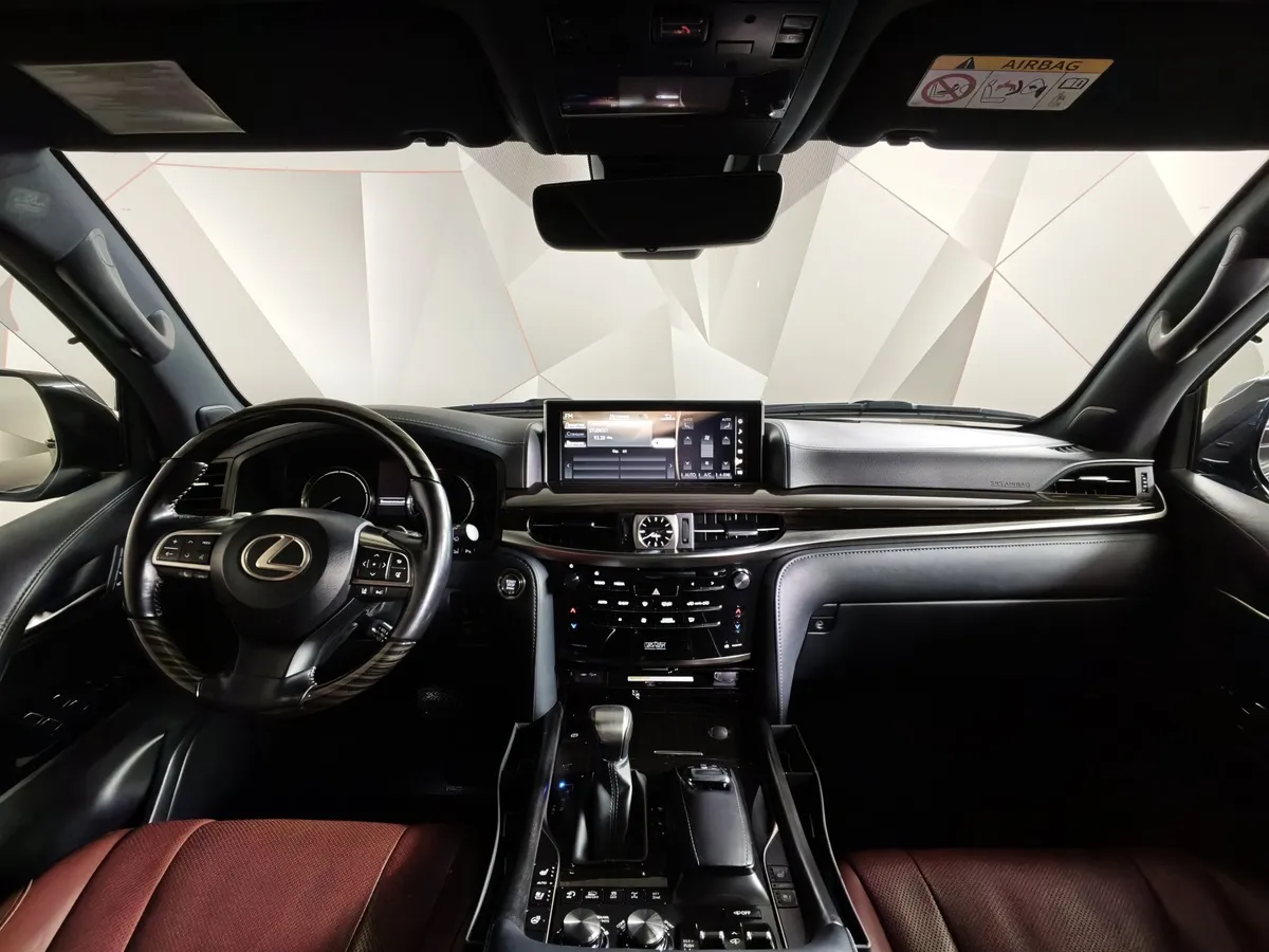 Lexus LX 570 AT (367 л.с.) Черный в АВИЛОН. Слайд №14
