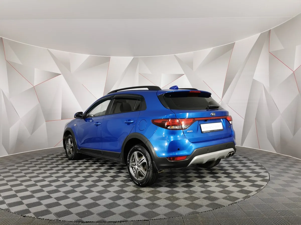 Kia Rio X-Line 1.6 AT (123 л.с.) Comfort Синий в АВИЛОН. Слайд №4