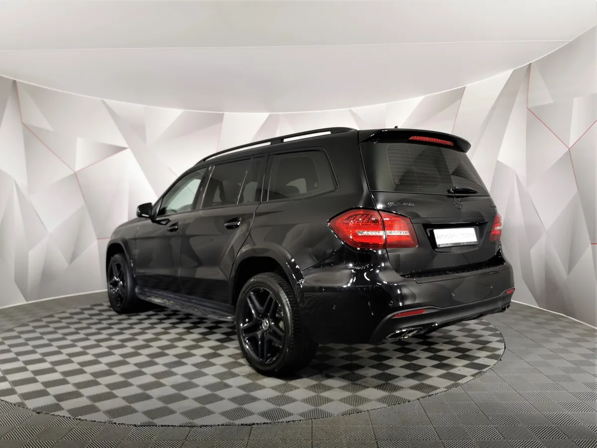 Mercedes-Benz GLS 400 4MATIC 9G-TRONIC (333 л.с.) Особая серия Черный в АВИЛОН. Слайд №4
