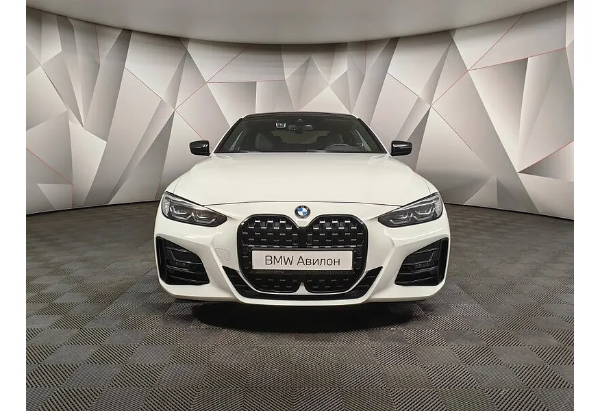 BMW 4 серия 420i AT (184 л.с.) Белый в АВИЛОН. Слайд №4
