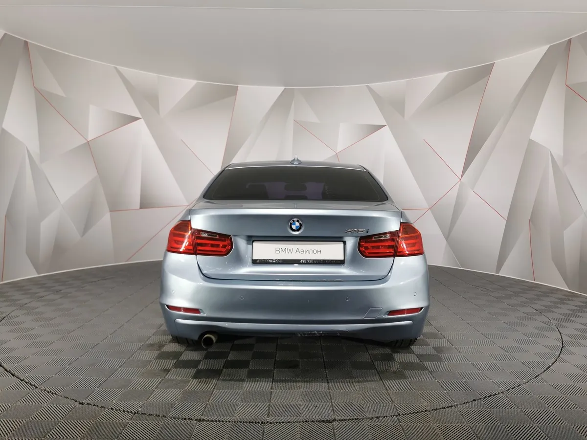 BMW 3 серия 316i AT (136 л.с.) Голубой в АВИЛОН. Слайд №4
