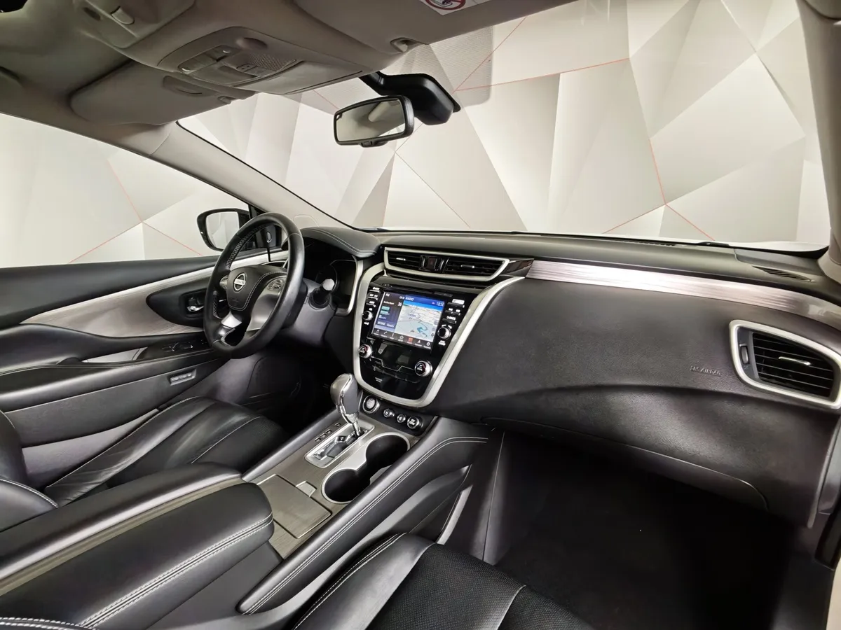 Nissan Murano 3.5 Xtronic AWD (249 л.с.) Белый в АВИЛОН. Слайд №13