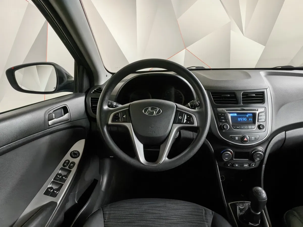 Hyundai Solaris 1.6 MT (123 л.с.) Active Plus Синий в АВИЛОН. Слайд №16