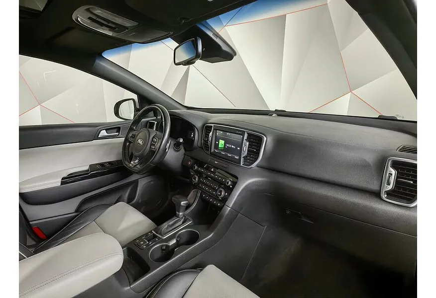 Kia Sportage 2.0 CRDi AT 4WD (185 л.с.) GT Line Белый в АВИЛОН. Слайд №13