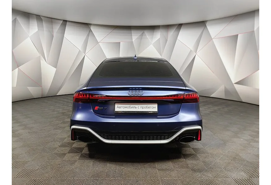 Audi RS 7 4.0 TFSI Tiptronic quattro (600 л.с.) Синий в АВИЛОН. Слайд №8