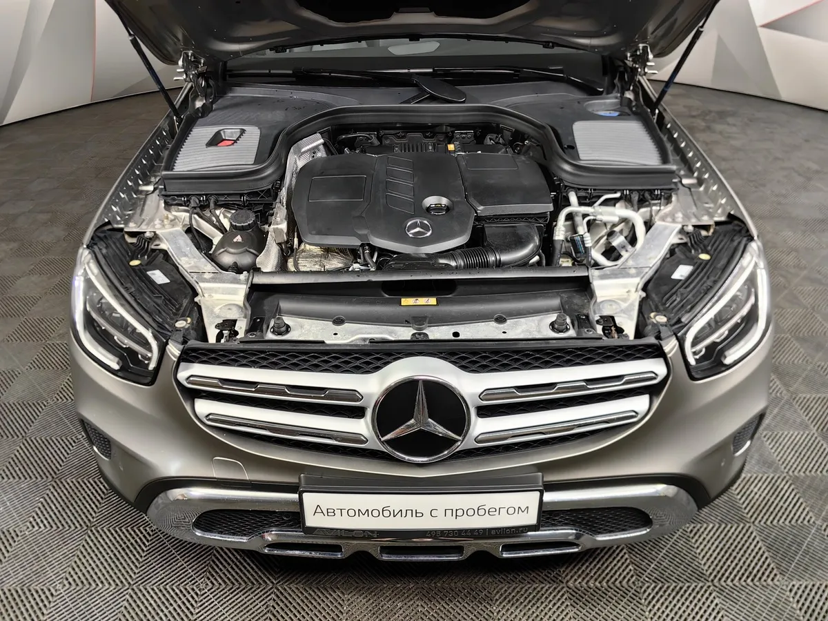 Mercedes-Benz GLC 220 d 9G-TRONIC 4MATIC (194 л.с.) Premium Серебристый в АВИЛОН. Слайд №8