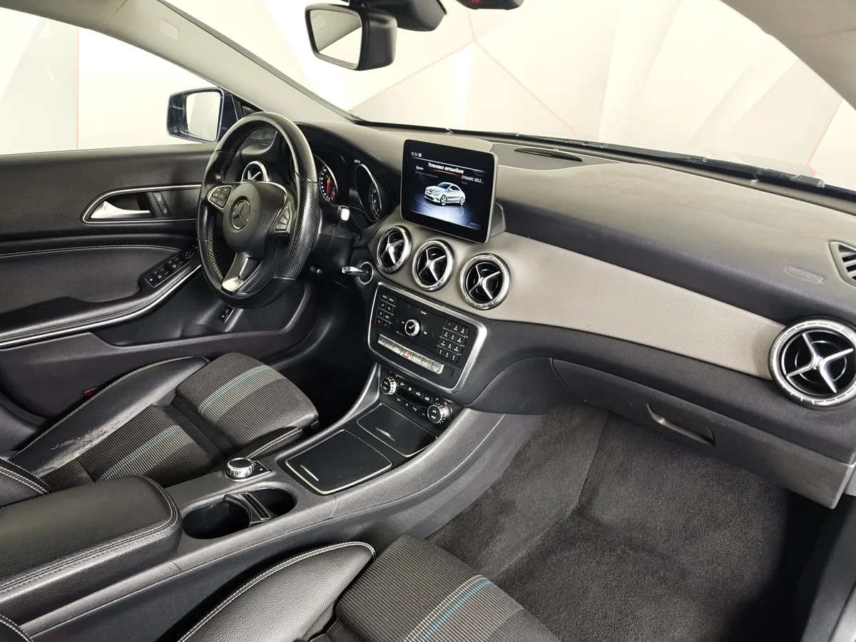 Mercedes-Benz CLA CLA 200 7G-DCT (156 л.с.) Sport Синий в АВИЛОН. Слайд №13