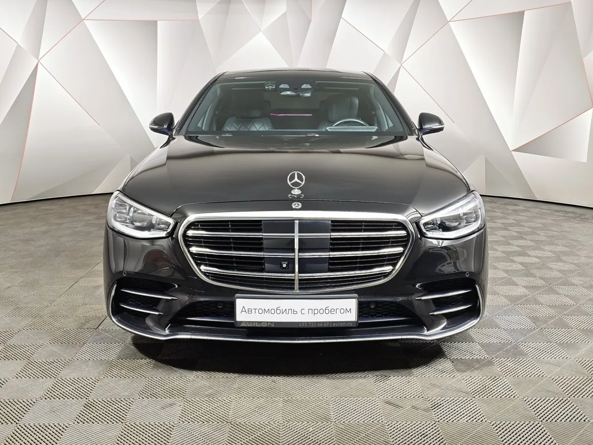 Mercedes-Benz S-Класс S 450 d 9G-TRONIC 4MATIC (330 л.с.) Черный в АВИЛОН. Слайд №7