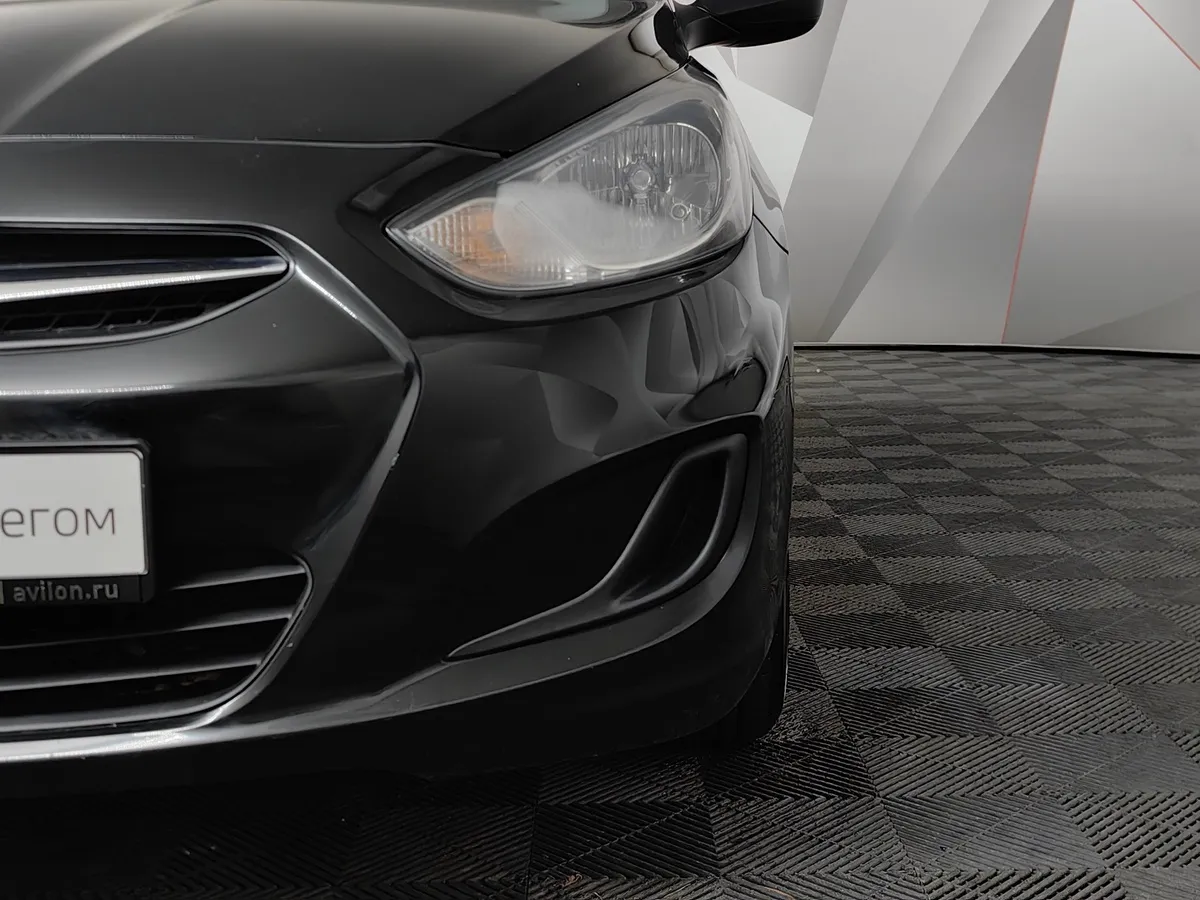 Hyundai Solaris 1.4 MT (107 л.с.) Active Черный в АВИЛОН. Слайд №10